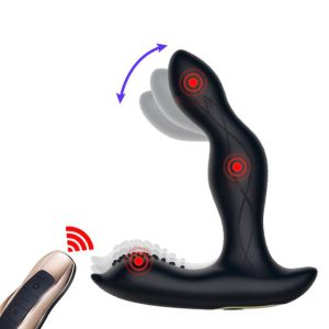 Heating Male Prostate Massage Vibrator Dildo Anal Plug Remote Control G Spot Stimulator Butt Masturbator For Couples