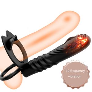 Sex Shop Double Penetration Anal Plug Dildo Butt Vibrator For Men Strap On Penis Vagina Adult Toys Couples