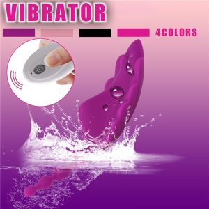 10 Speeds Portable Clitoral Stimulator Invisible Quiet Panty Vibrator Remote Control Butterfly Vibrating Egg Sex Toys For Women - 2