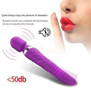 360 Rotating Heating Double Vibrator For Women Clitoris Stimulator G Spot Vagina Big Dildo Female Sex Toys Adult - 2