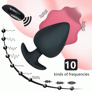 10 Speed Anal Plug Vibrator Male Prostate Massager Butt Anus Vibrating Sex Toy For Men Dildo Masturbador - 2