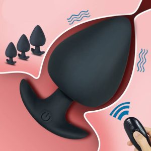10 Speed Anal Plug Vibrator Male Prostate Massager Butt Anus Vibrating Sex Toy For Men Dildo Masturbador