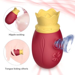Suction Tongue Vibrator Sucker Clitoris For Women Stimulator Sex Pussy Toys Erotic Shop - 2