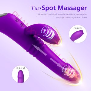 G Shop Powerful Rabbit Vibrator Sex Toys For Women Masturbator Female 9 Vibration Modes Dildo Adults Erotic - 2