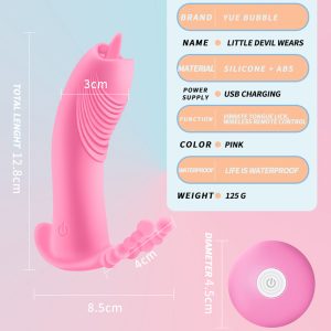 Remote Control Dildo Vibrators Panties For Women Clitoris Stimulator Adult Sex Machine Female Masturbator Vagina Licking Toy - 3