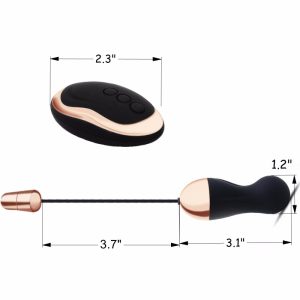 Waterproof Love Eggs Purple Black Bullet Adult Toys Vibrators Wireless Remote Control Egg Sex Product For Women - 2