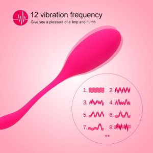 Abdo G-spot Vibrator Ben Wa Ball Kegel Exercise Vaginal Vibrating Egg Remote Control Bullet Vibrators Sex Toys For Women - 2