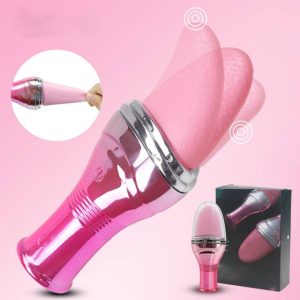 Tongue Vibrator Licking Clitoris Vibrating G-spot Massage Stimulator Female Masturbator Sex Toys For Women