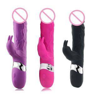 Large Dildo G Spot Vibrator Rabbit Clitoral Clit Stimulation Realistic Penis Sex Shop Toy Adult Product Vibrador For Women