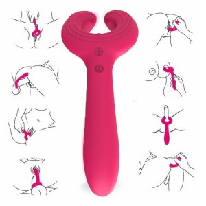 G-spot Rabbit 3 Motors Dildo Vibrator Sex Toys For Women Men Adult Couples Silicone Clitoris Stimulator Vagina Penis Massager - 2