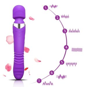 Heating Rotation Thrusting Dildo G Spot Vibrator For Woman Powerful Adult Sex Toys Magic Clitoral Stimulator Wand Av Vagina Clit - 2