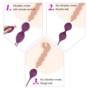 10 Speed Vaginal Exercise Vibrator Kegel Balls Ben Wa Ball G Spot Egg Wireless Remote Control Sex Toy For Women - 2