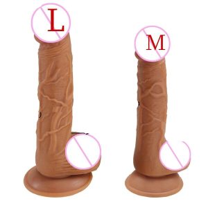 Skin Feeling Huge Realistic Dildo Silicone Penis Soft And Flexible With Suction Cup For Women Masturbation Lesbain Sex Toy - 1