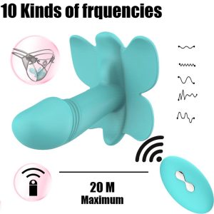 Wireless Remote Control Panties Vibrator G Spot Dildo Clitoral Stimulator Clit Sex Shop Adult Butterfly For Women - 2