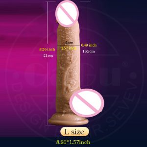 Soft Penis Huge Big Dildo Realistic No Vibrator Suction Cup Sex Toys For Woman Lesbian Female Masturbation Strapon Cock - 3