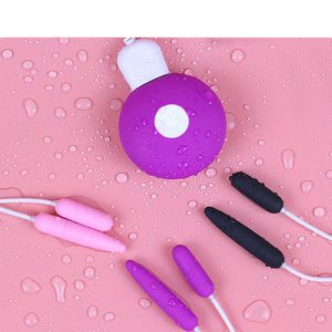 Rechargeable Vibrating Bullet Egg G Spot Vibrator Clitoris Massage Anal Vagina Pussy Urethra Stimulation Sex Toys For Women Men - 2