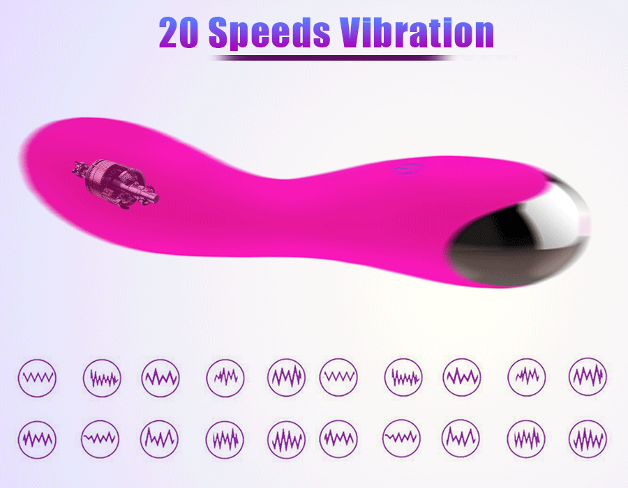 20speed Female Vibrator Clitoral Stimulator Gspot Massager Womens Sexual Pleasure Toy Adult Intimate Product - 4