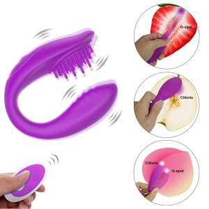 Wireless Vibrator For Women U Shaped G Spot Penis Dildo Clitoris Stimulator Double Vibrators Sex Toys Shop Couples Adult - 2