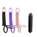 Strapon Dildo Vibrator Sex Toys For Woman Couples Anal Pussy Masturbator Erotic Adult Double Penetration Vibrating Faloimitator - 6