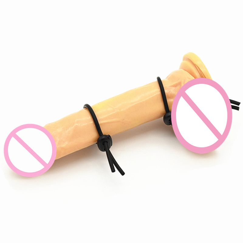 Mens Electric Shock Therapy Penis Rings For Delayed Ejaculation Body Massager With 4 Electrode Pads - 3