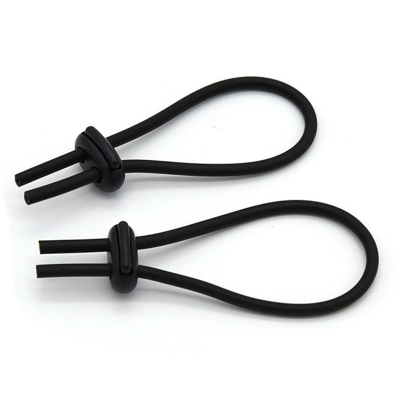 Mens Electric Shock Therapy Penis Rings For Delayed Ejaculation Body Massager With 4 Electrode Pads - 5