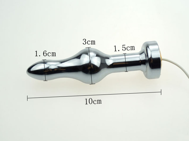 Therapeutic Electric Pulse Adult Toy Vaginal And Anal Stimulator With Shock Therapy Medical Grade - 7