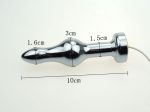 Adult Sex Toy Electric Shock Pulse Therapy Massager Vaginal Plug Stimulator Anal Medical Theme - 6