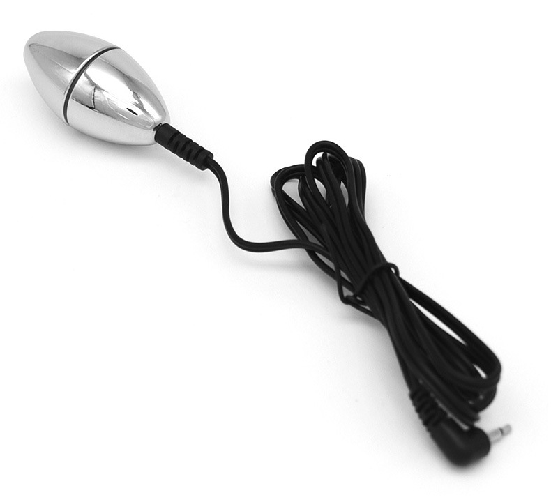 Unisex Electric Shock Vibrators Large Analvaginal Plug Erotic Pleasure Toys Electro Stimulation Sex Aids - 12