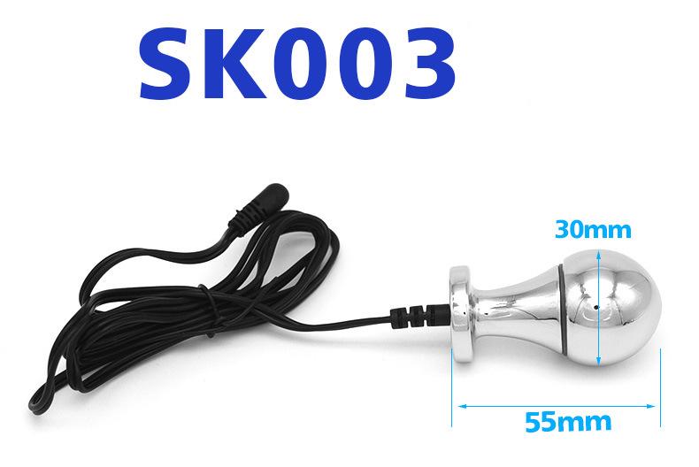 Unisex Electric Shock Vibrators Large Analvaginal Plug Erotic Pleasure Toys Electro Stimulation Sex Aids - 14