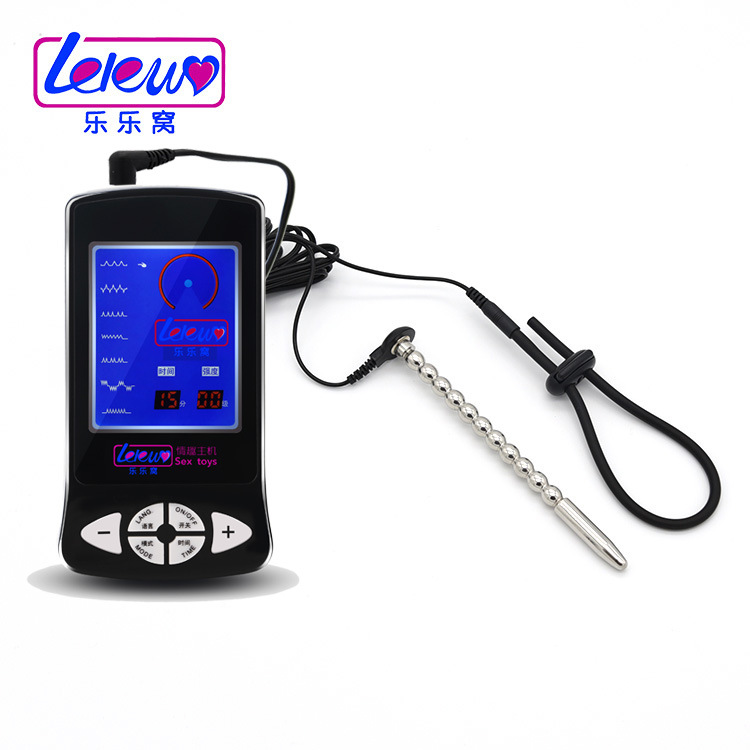 Electro Shock Urethral Dilators Male Catheter Toy Penis Plug Cock Ring For Mens Pleasure Stimulation - 1