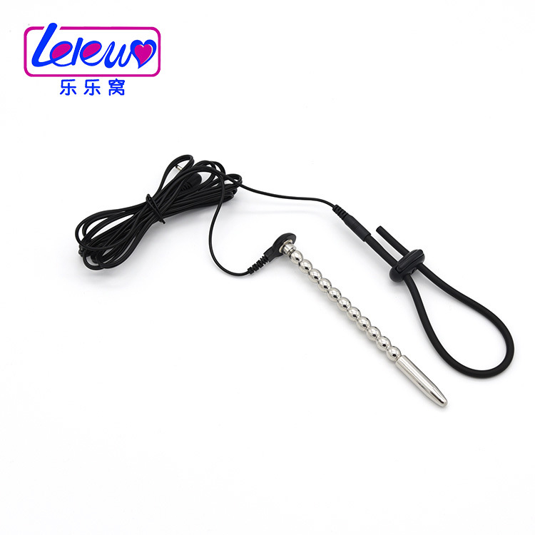 Electro Shock Urethral Dilators Male Catheter Toy Penis Plug Cock Ring For Mens Pleasure Stimulation - 3