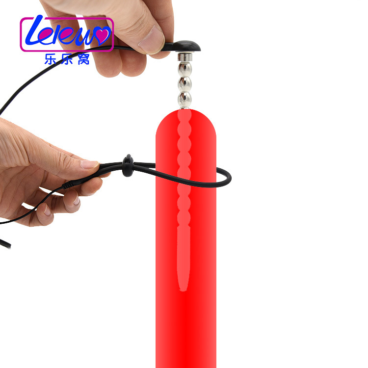 Electro Shock Urethral Dilators Male Catheter Toy Penis Plug Cock Ring For Mens Pleasure Stimulation - 6