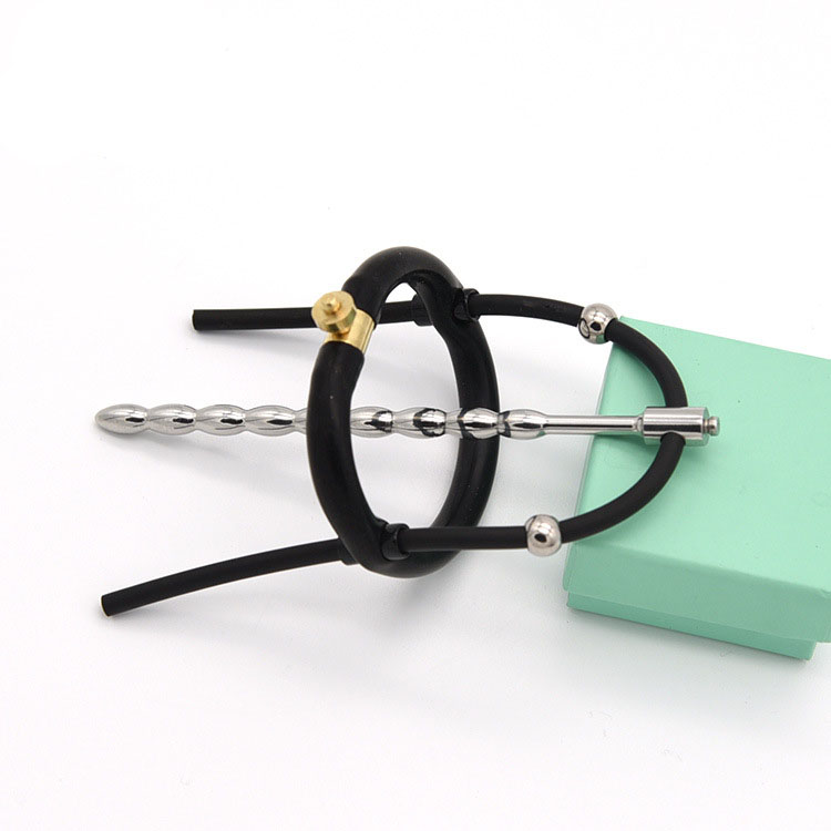 Mens Electro Urethral Plug Glans Ring Penis Stimulator For Enhanced Pleasure And Shock Therapy - 2