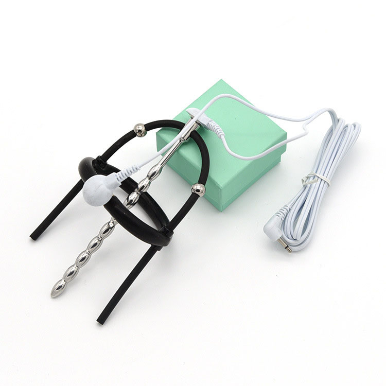 Mens Electro Urethral Plug Glans Ring Penis Stimulator For Enhanced Pleasure And Shock Therapy - 4