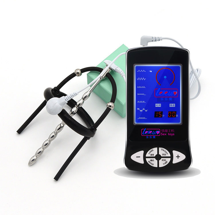 Mens Electro Urethral Plug Glans Ring Penis Stimulator For Enhanced Pleasure And Shock Therapy - 7