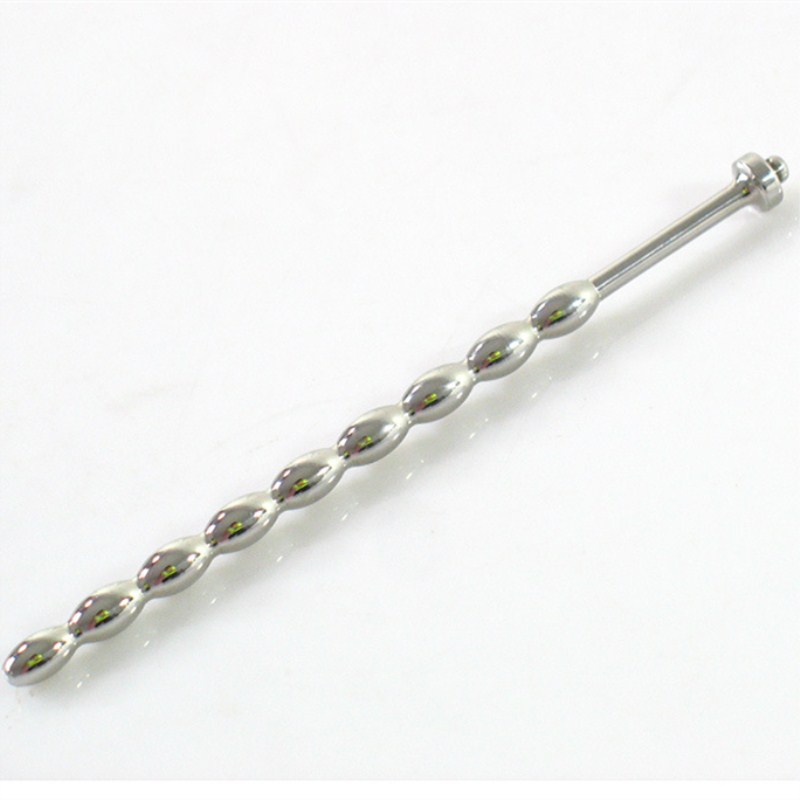 Mens Electric Shock Urethral Plug With Penis Sleeve Stainless Steel Medical Themed Delay Ejaculation Orgasm Enhancer Toy I9144 - 7