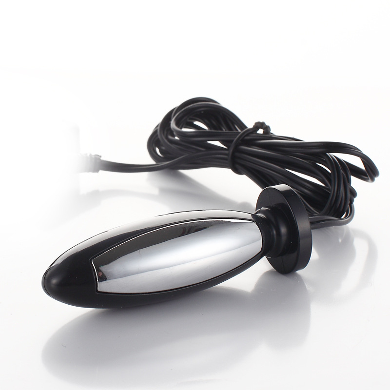 Mens Electric Shock Urethral Plug With Penis Sleeve Stainless Steel Medical Themed Delay Ejaculation Orgasm Enhancer Toy I9144 - 12