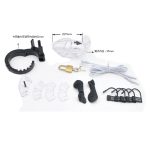 Transparent Penis Cage Electric Shock Host And Cable Electro Sex Toys Stimulation For Adult Game - 4