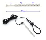 Electric Shock Urethral Sound Catheter Stretcher Silicone Penis Rings Enhancement Medical Themed Sex Toy For Men - 5