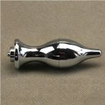 Electric Shock Metal Anal Plug Vibrator Gay Electrical Stimulation Medical Sex Toy Accessories