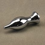 Electric Shock Metal Anal Plug Vibrator Gay Electrical Stimulation Medical Sex Toy Accessories - 4
