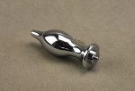 Electric Shock Metal Anal Plug Vibrator Gay Electrical Stimulation Medical Sex Toy Accessories - 5