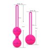 S M Pink 2pcs