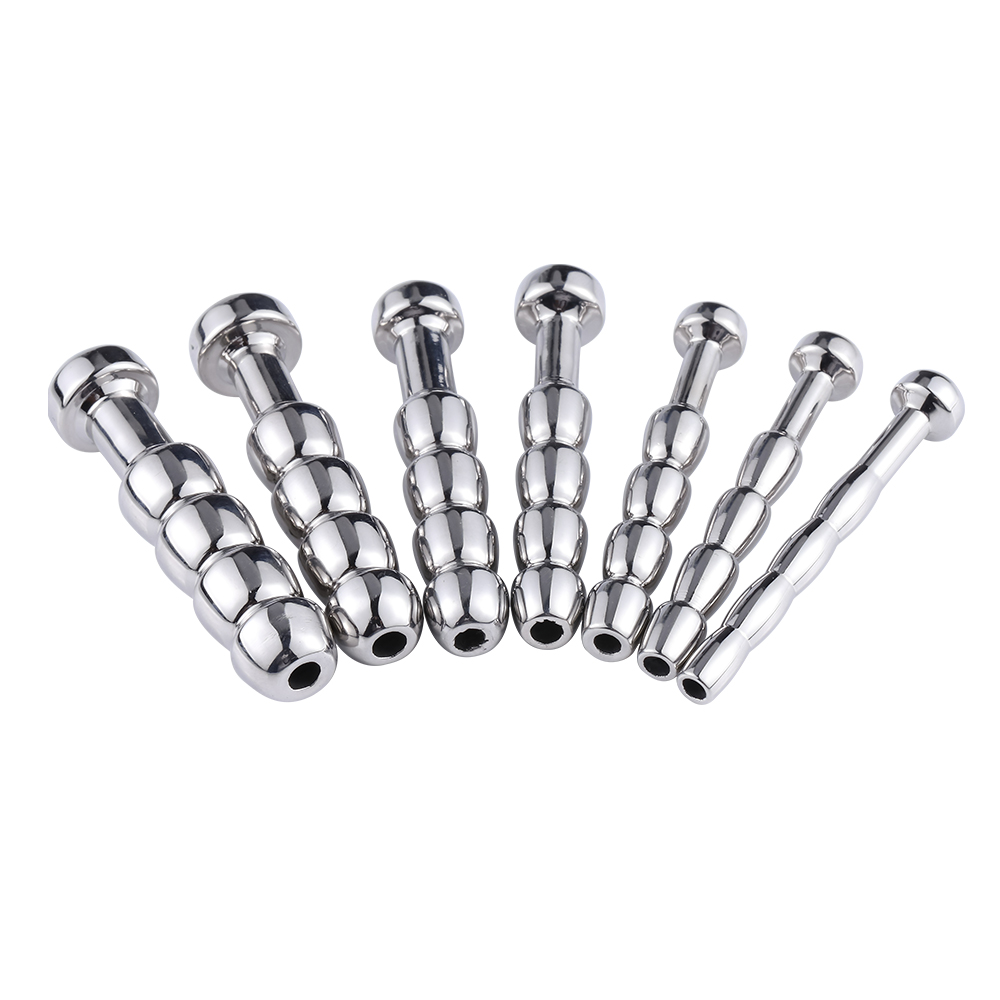 Quality Male Urethral Sound Penis Plug Metal Catheter For Erotic Adult Pleasure Mens Sensual Sex Toy - 9