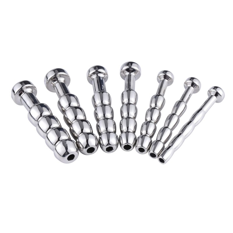 Penis Plug Male Urethra Catheter Metal Urethral Stretcher Sound Adult Sex Toy For Men Erotic Shops