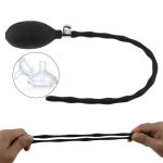 Male Masturbator Inflatable Penis Plug Urethral Catheter Silicone Sound Adult Sex Toy For Mens