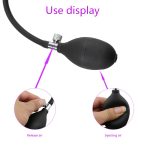Male Masturbator Inflatable Penis Plug Urethral Catheter Silicone Sound Adult Sex Toy For Mens - 5