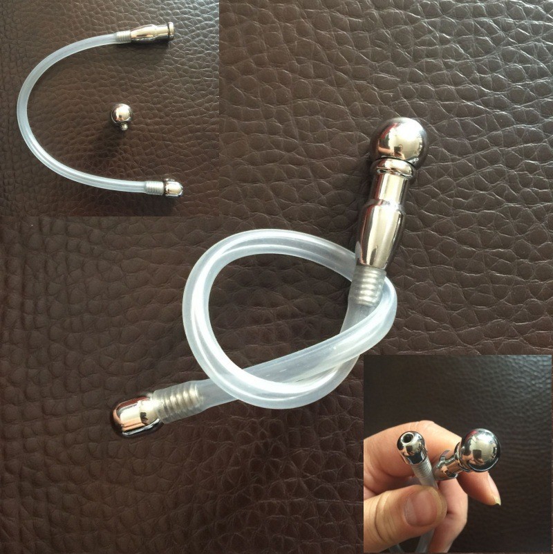 Stainless Steel Silicone Urethral Sound Stimulation Device For Mens Pleasure And Masturbation - 1