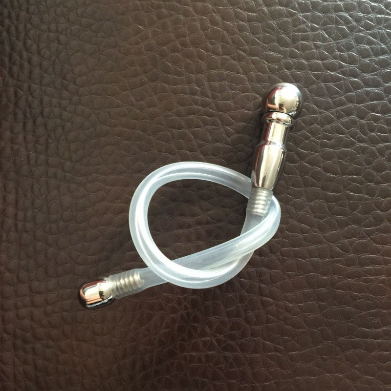 Stainless Steel Silicone Urethral Sound Stimulation Device For Mens Pleasure And Masturbation - 2