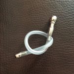 Stainless & Silicone Urethral Sound Urethra Stimulation Sounding Male Masturbation Catheter For Man - 2